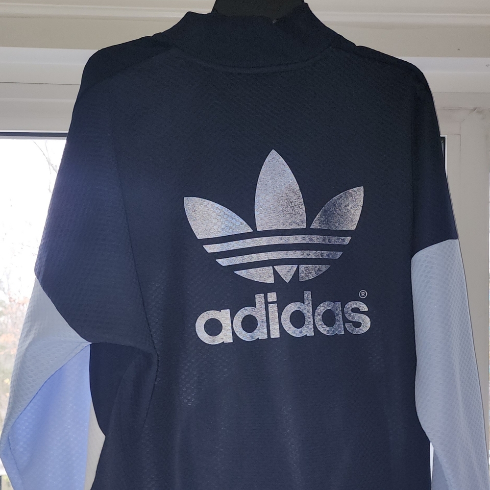 Adidas Ladies oversized crop jacket